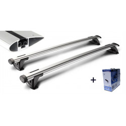 Dachträger Whispbar mit Überlappungs - aluminium