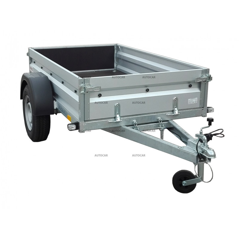 Pritsche Anhänger BORO 725 - verstärkte Achse 1,3t